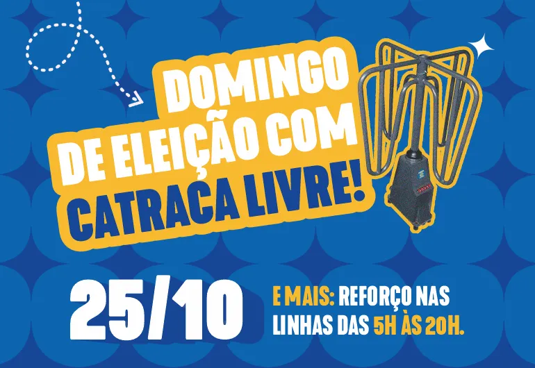 Belo Horizonte terá ônibus gratuitos e reforço de viagens durante o segundo turno das eleições.